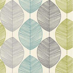 Arthouse Retro Leaf Teal &...
